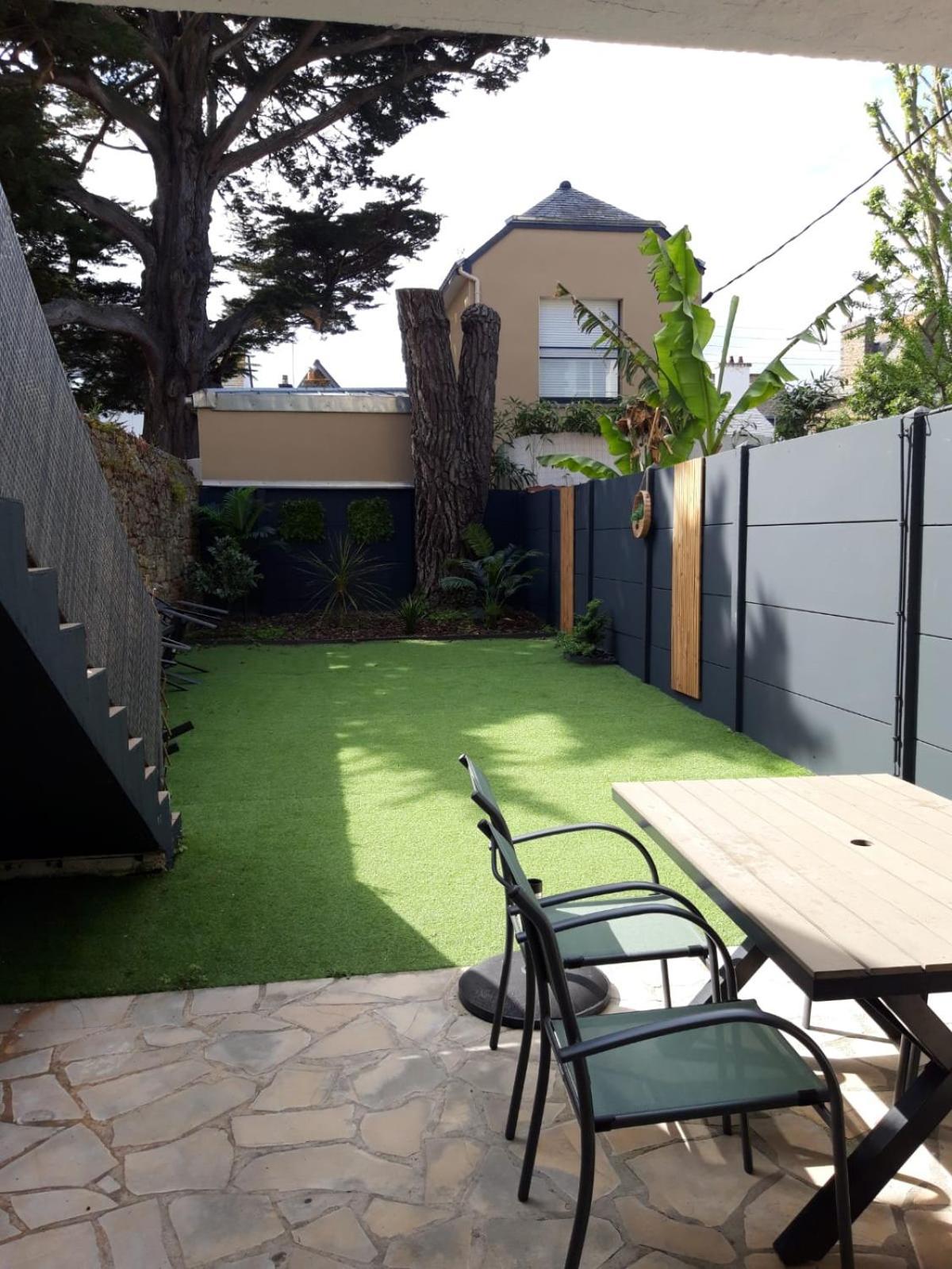 Bel Appartement St Malo Avec Jardin A 2 Pas De La Plage Sillon Saint-Malo Exterior photo
