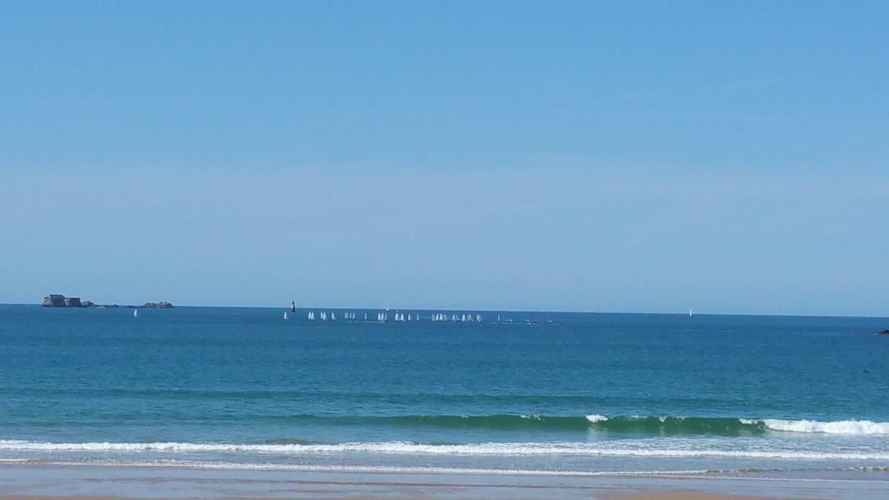 Bel Appartement St Malo Avec Jardin A 2 Pas De La Plage Sillon Saint-Malo Exterior photo